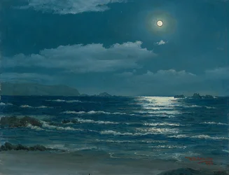 Fuldmåne, Pichilemu, Chile, 1958